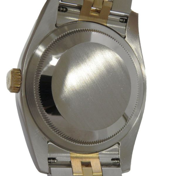 ロレックス デイトジャスト F番 SS/K18YG 116233 ROLEX 腕時計 ブラックサンビーム文字盤