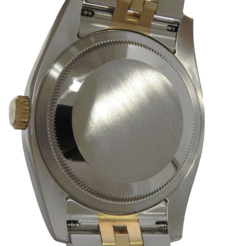 ロレックス デイトジャスト F番 SS/K18YG 116233 ROLEX 腕時計 ブラックサンビーム文字盤