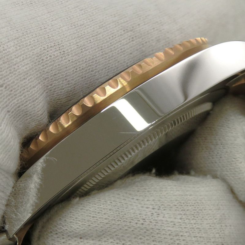 ロレックス GMTマスター2 デイト SS/K18PG 126711CHNR ROLEX 腕時計 エバーローズゴールド 黒文字盤