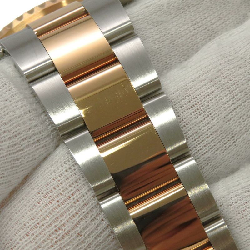 ロレックス GMTマスター2 デイト SS/K18PG 126711CHNR ROLEX 腕時計 エバーローズゴールド 黒文字盤