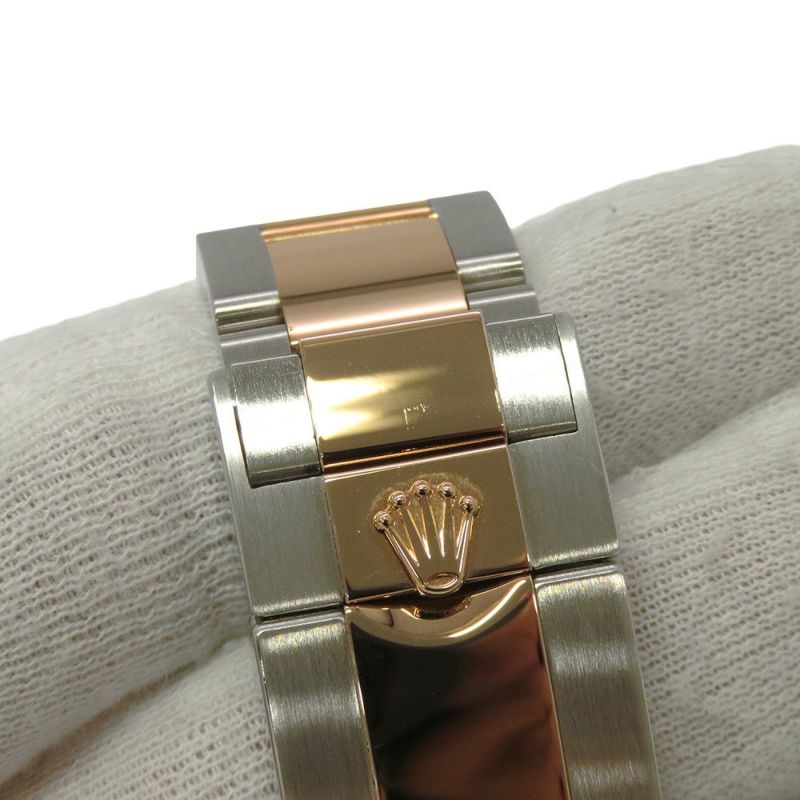 ロレックス GMTマスター2 デイト SS/K18PG 126711CHNR ROLEX 腕時計 エバーローズゴールド 黒文字盤