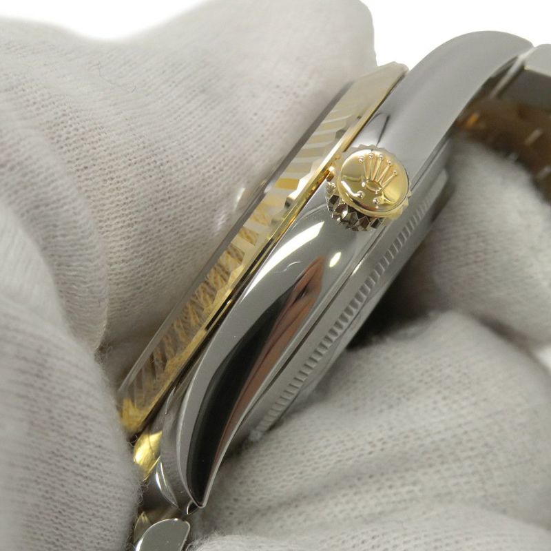 ロレックス デイトジャスト 41 SS/K18YG 126333G ROLEX 腕時計 シャンパン文字盤 10Pダイヤ