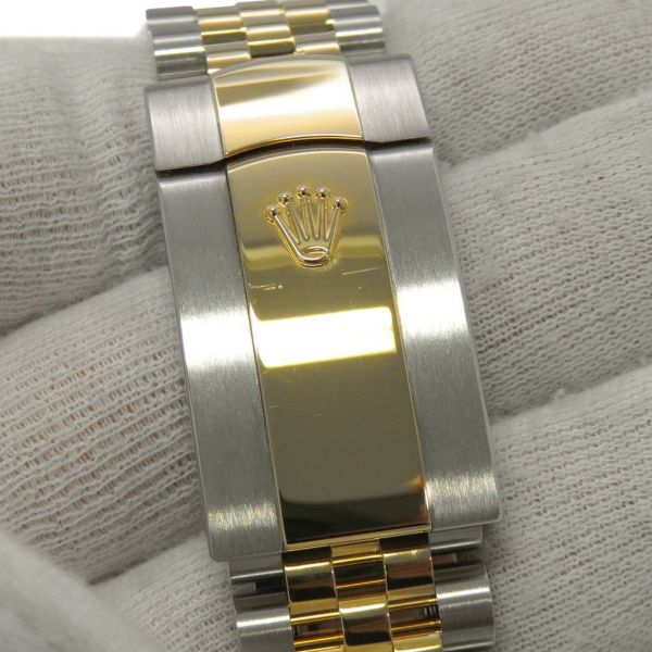 ロレックス デイトジャスト 41 SS/K18YG 126333G ROLEX 腕時計 シャンパン文字盤 10Pダイヤ