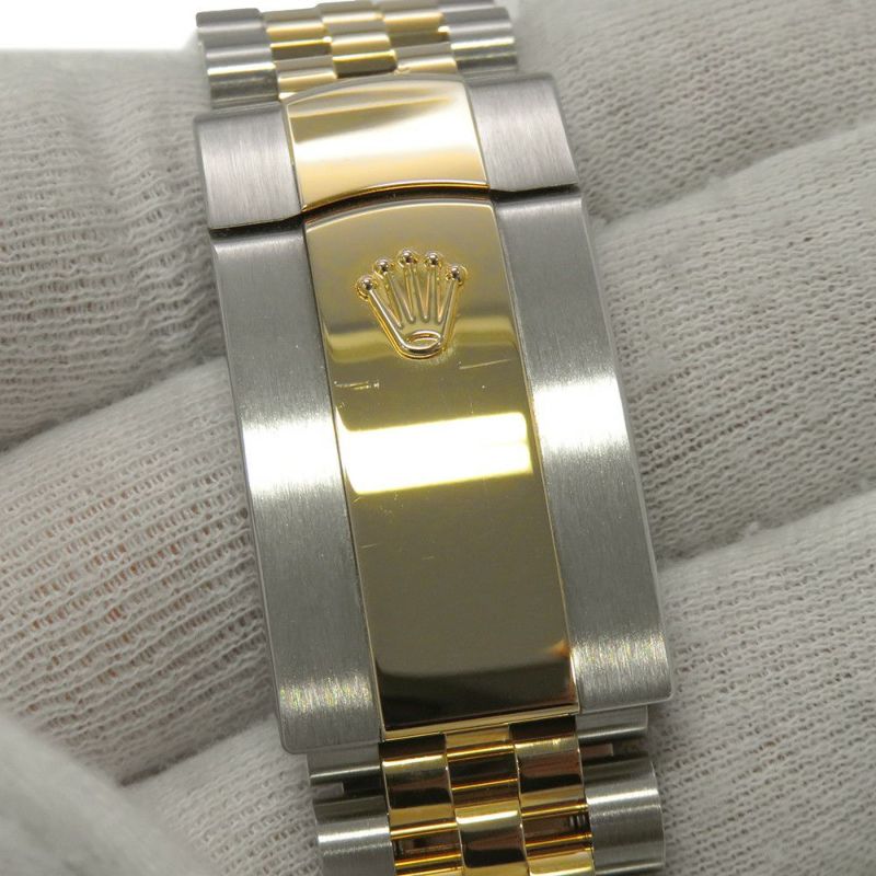 ロレックス デイトジャスト 41 SS/K18YG 126333G ROLEX 腕時計 シャンパン文字盤 10Pダイヤ