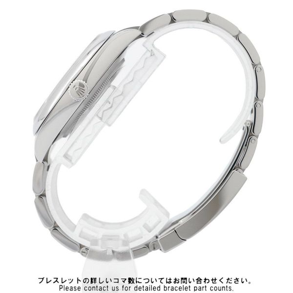 ロレックス オイスターパーペチュアル41 ランダムシリアル ルーレット 124300 ROLEX 腕時計 シルバー文字盤