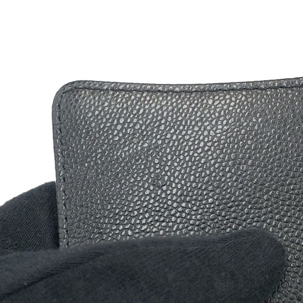 シャネル チェーンショルダーバッグ マトラッセ ココマーク クラシック チェーンクラッチ キャビアスキン AP4425 黒