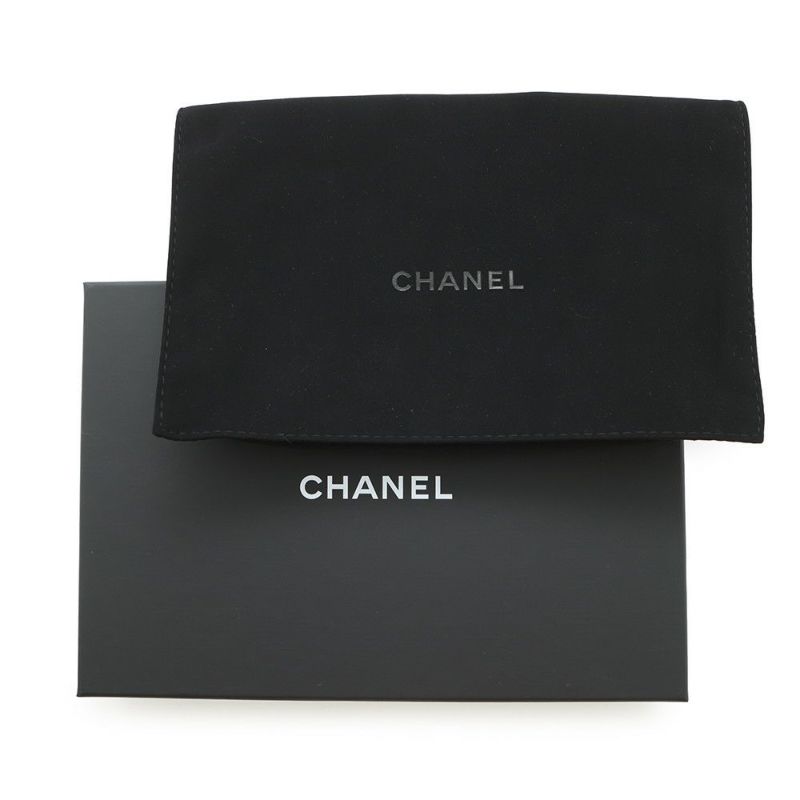 シャネル チェーンショルダーバッグ マトラッセ ココマーク クラシック チェーンクラッチ キャビアスキン AP4425 黒