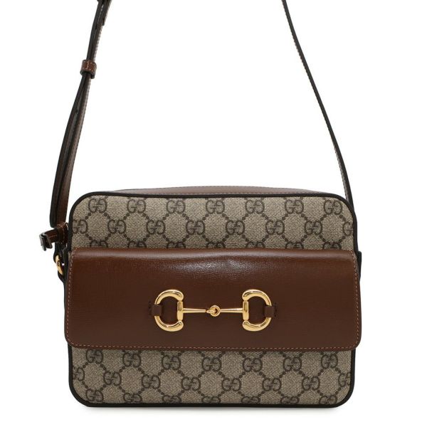 グッチ ショルダーバッグ ホースビット1955 スモール GGスプリーム PVCレザー 645454 GUCCI バッグ
