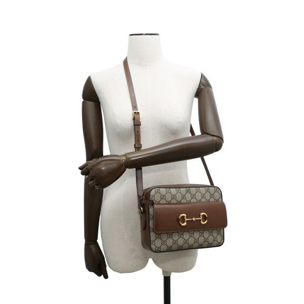 グッチ ショルダーバッグ ホースビット1955 スモール GGスプリーム PVCレザー 645454 GUCCI バッグ