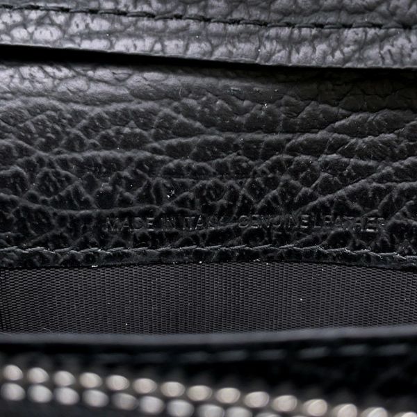 メゾンマルジェラ チェーンウォレット ４ステッチ レザー SA3UI0008 Maison Margiela 財布 黒