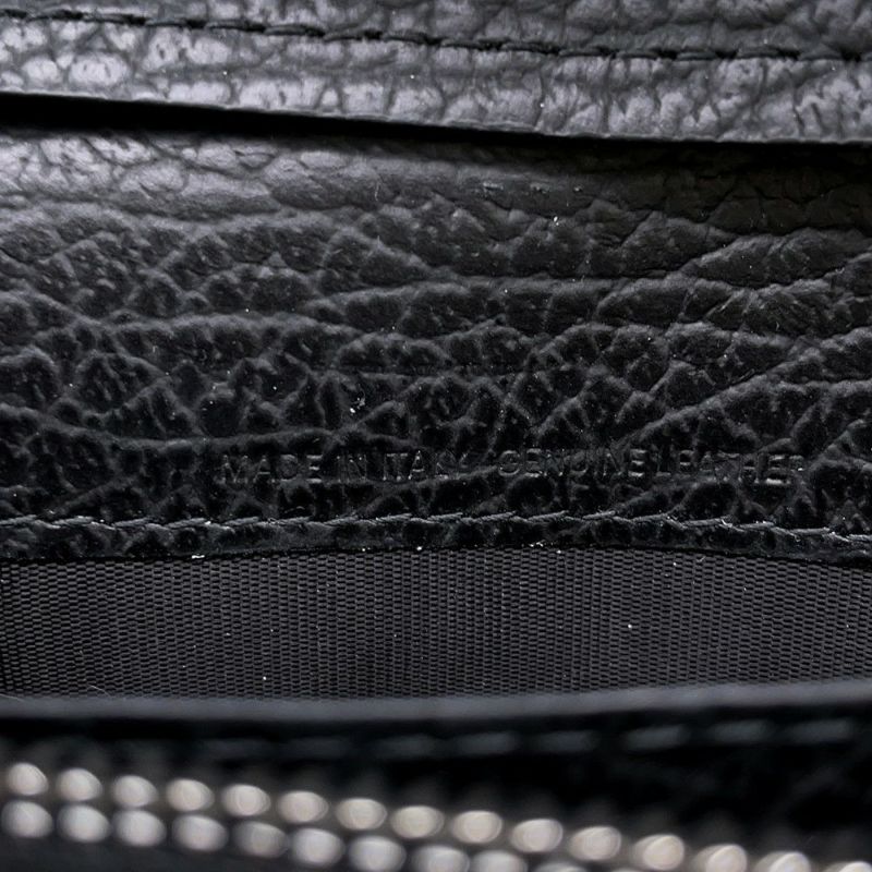 メゾンマルジェラ チェーンウォレット ４ステッチ レザー SA3UI0008 Maison Margiela 財布 黒