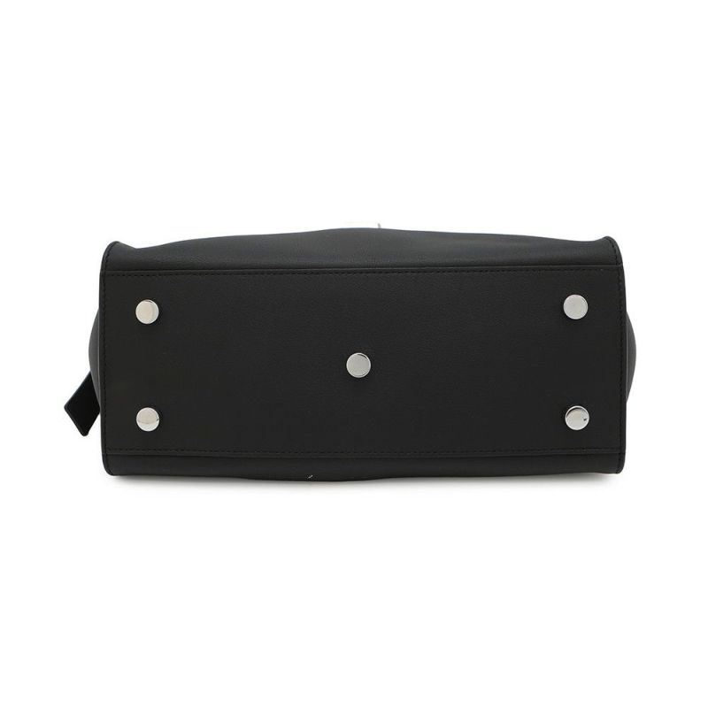 サンローランパリ ハンドバッグ ベイビー ダウンタウン カバス レザー 436834 SAINT LAURENT PARIS 2wayショルダー 黒