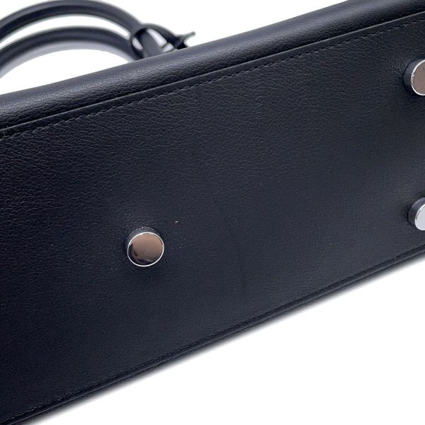 サンローランパリ ハンドバッグ ベイビー ダウンタウン カバス レザー 436834 SAINT LAURENT PARIS 2wayショルダー 黒