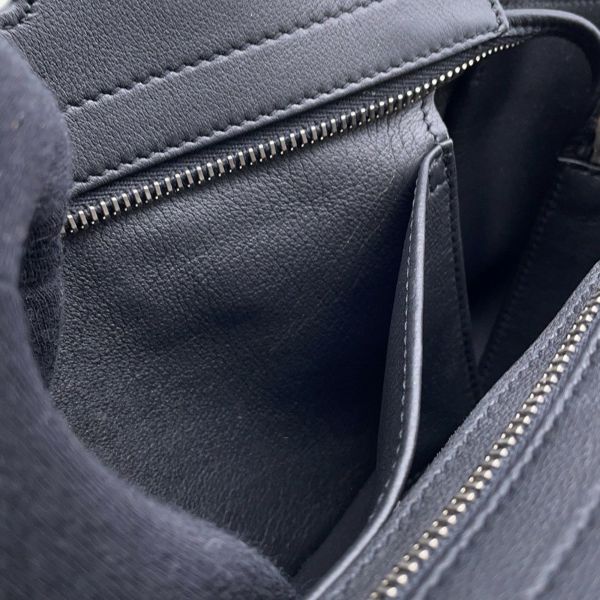 サンローランパリ ハンドバッグ ベイビー ダウンタウン カバス レザー 436834 SAINT LAURENT PARIS 2wayショルダー 黒