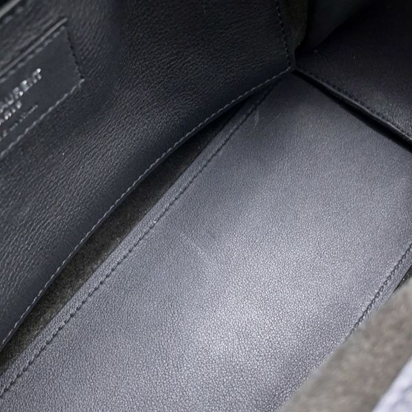 サンローランパリ ハンドバッグ ベイビー ダウンタウン カバス レザー 436834 SAINT LAURENT PARIS 2wayショルダー 黒