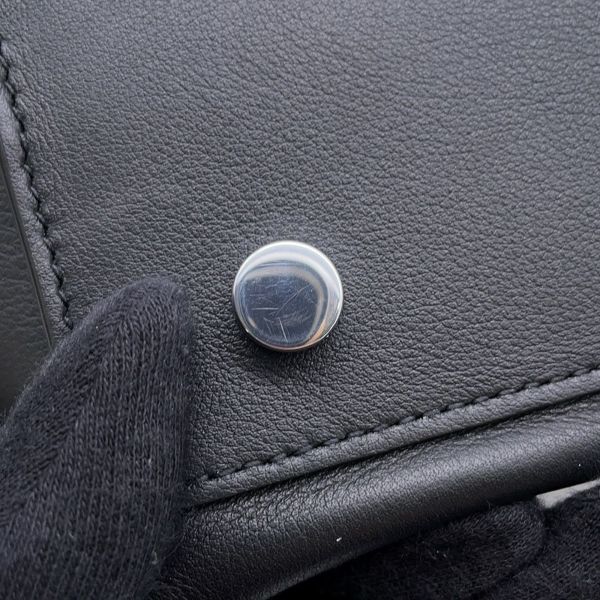 サンローランパリ ハンドバッグ ベイビー ダウンタウン カバス レザー 436834 SAINT LAURENT PARIS 2wayショルダー 黒