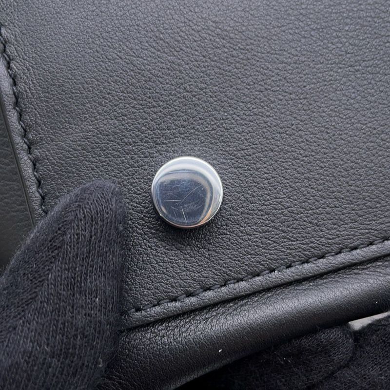 サンローランパリ ハンドバッグ ベイビー ダウンタウン カバス レザー 436834 SAINT LAURENT PARIS 2wayショルダー 黒