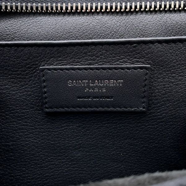 サンローランパリ ハンドバッグ ベイビー ダウンタウン カバス レザー 436834 SAINT LAURENT PARIS 2wayショルダー 黒