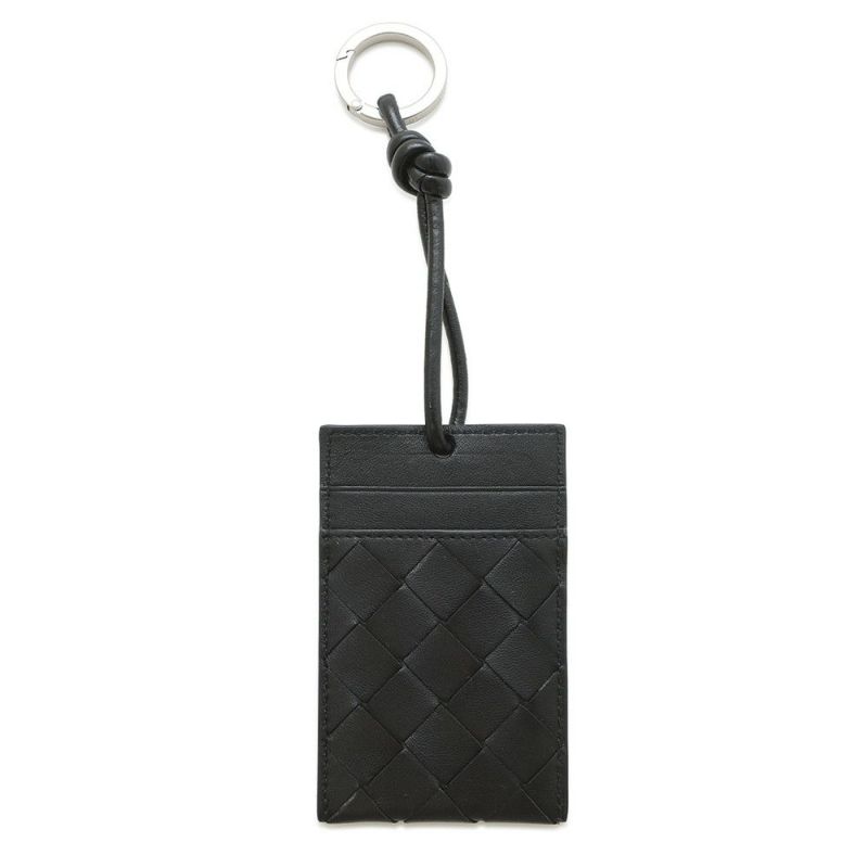 ボッテガヴェネタ カードケース イントレ レザー 629550 BOTTEGA VENETA 黒