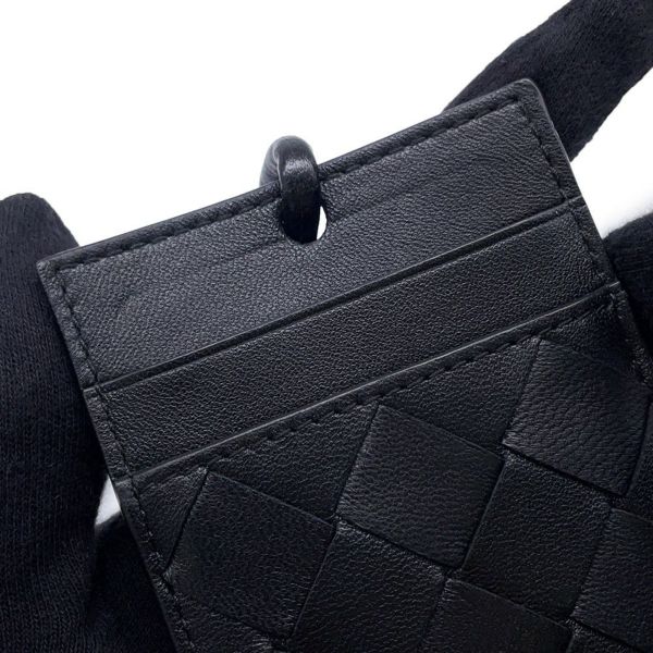 ボッテガヴェネタ カードケース イントレ レザー 629550 BOTTEGA VENETA 黒