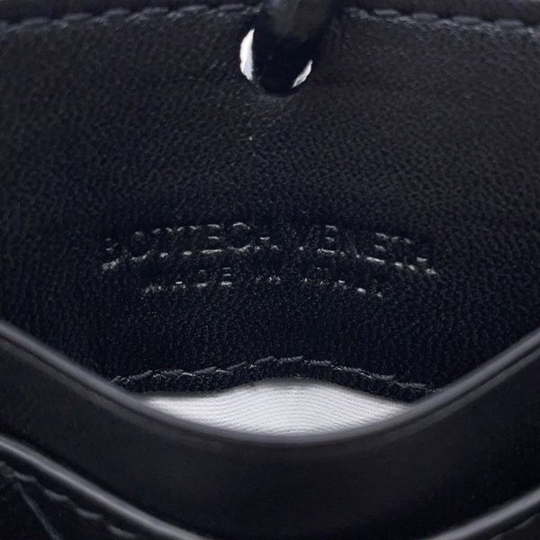 ボッテガヴェネタ カードケース イントレ レザー 629550 BOTTEGA VENETA 黒