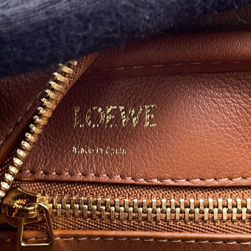 ロエベ ハンドバッグ アマソナ23 トリオンフ キャンバス レザー A039N07X03 LOEWE 2wayショルダー