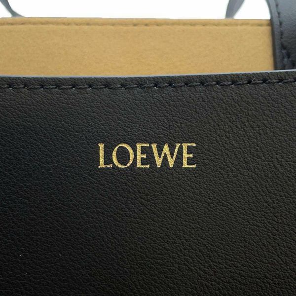 ロエベ トートバッグ パズル フォルド ミディアム カーフレザー LOEWE バッグ 黒