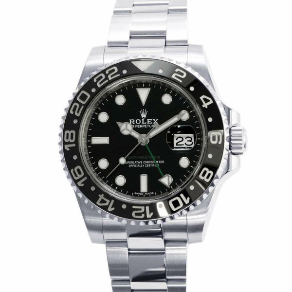 ロレックス GMTマスター2 116710LN ROLEX 腕時計 黒文字盤