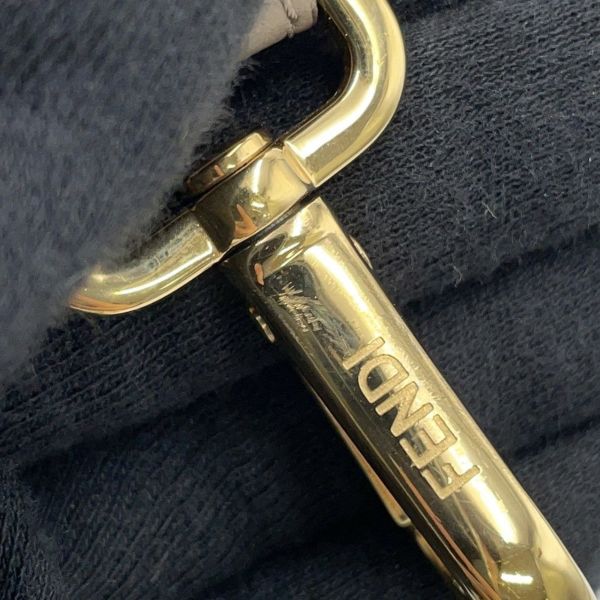 フェンディ ショルダーストラップ FFロゴ ストラップ ユー ジャカード レザー 8AV386 FENDI 小物