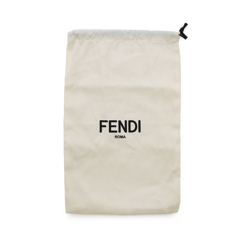 フェンディ ショルダーストラップ FFロゴ ストラップ ユー ジャカード レザー 8AV386 FENDI 小物