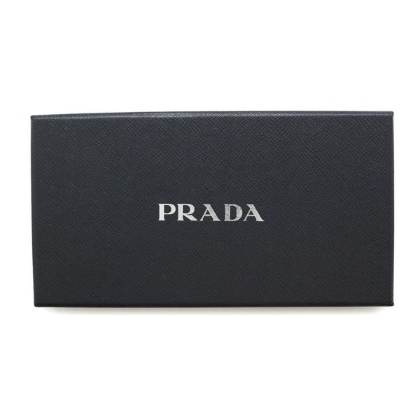 プラダ 長財布 サフィアーノ ラウンドファスナー 2ML317 PRADA 財布 黒