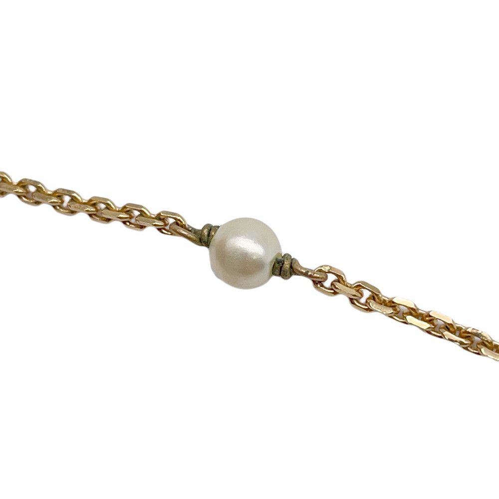 クリスチャン・ディオール ネックレス クレール ディー リュヌ CD フェイクパール ラインストーン N1033CDLCY_D301