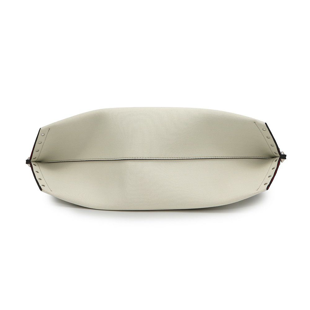 クリスチャン・ルブタン トートバッグ スタッズ CABALOU CL PARIS キャンバス 1235460 Christian Louboutin グレー