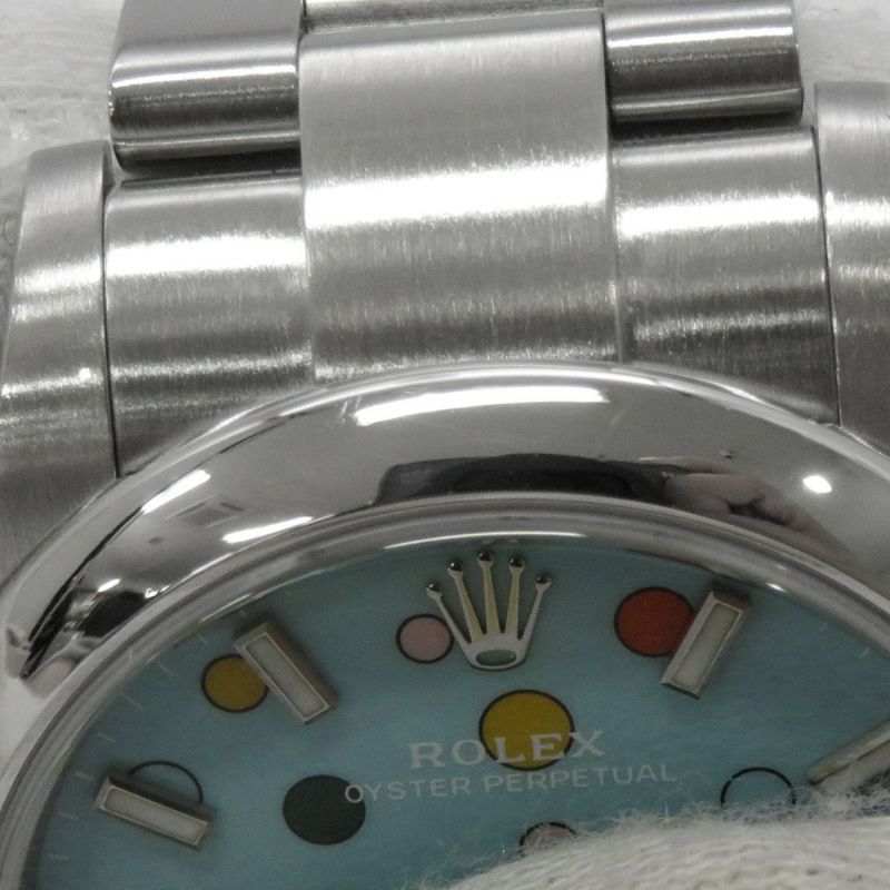 ロレックス オイスターパーペチュアル31 277200 ROLEX レディース ターコイズブルー文字盤