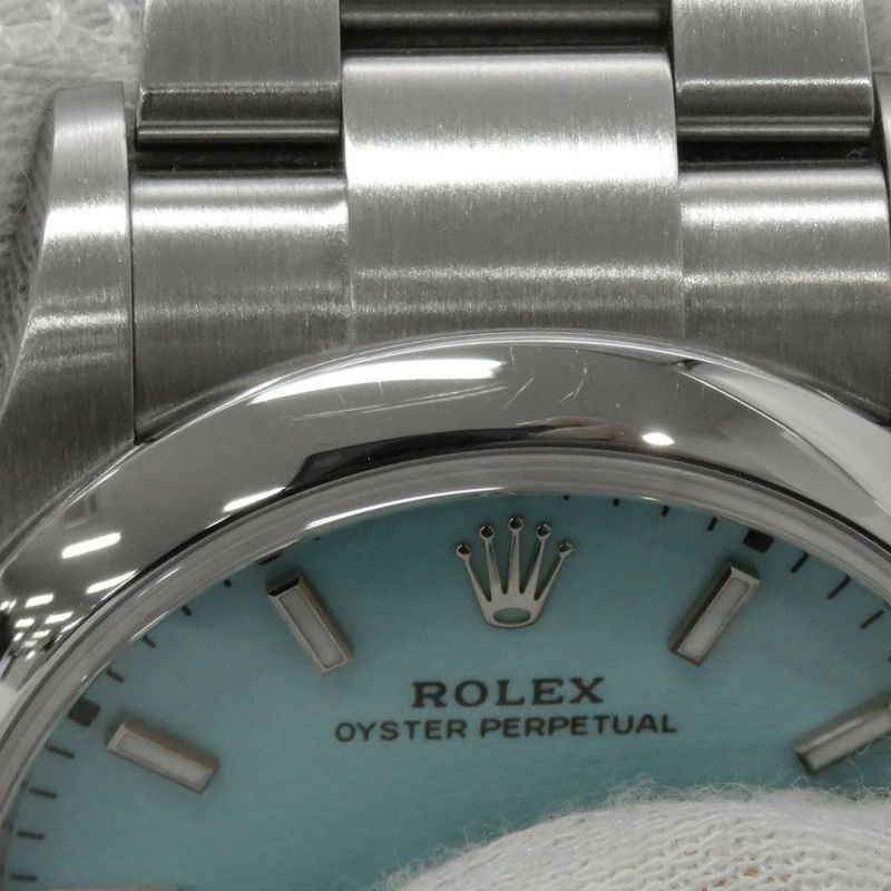 ロレックス オイスターパーペチュアル36 126000 ROLEX 腕時計 ターコイズブルー文字盤