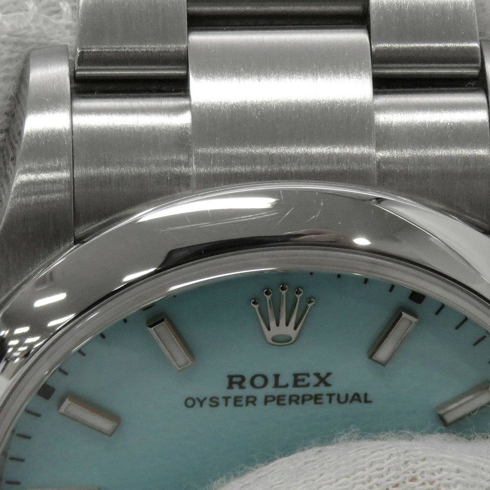 ロレックス オイスターパーペチュアル36 126000 ROLEX 腕時計 ターコイズブルー文字盤