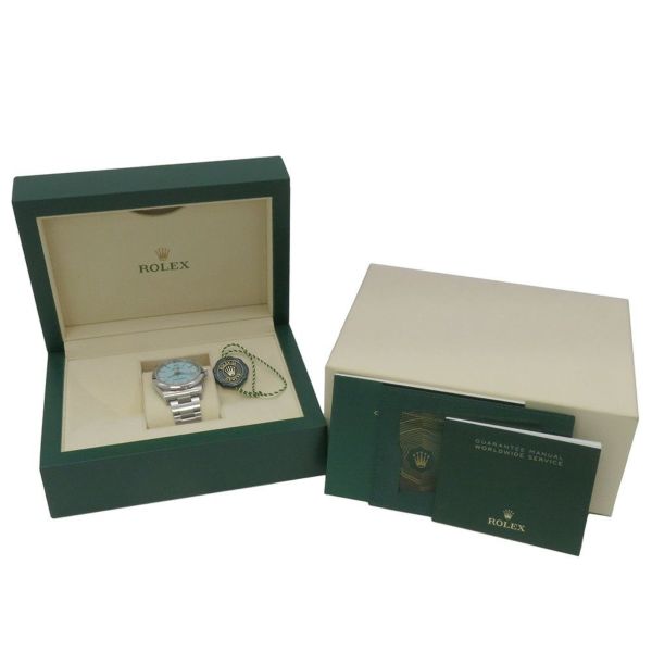 ロレックス オイスターパーペチュアル36 126000 ROLEX 腕時計 ターコイズブルー文字盤