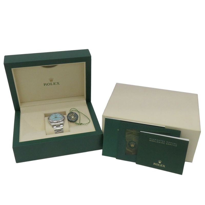 ロレックス オイスターパーペチュアル36 126000 ROLEX 腕時計 ターコイズブルー文字盤