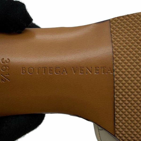 ボッテガヴェネタ サンダル イントレチャート レザー レディースサイズ36 1/2 451728 BOTTEGA VENETA