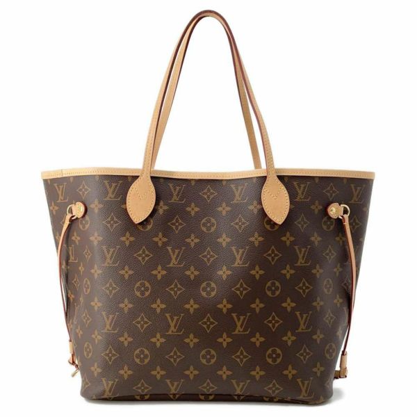 ルイヴィトン トートバッグ モノグラム ネヴァーフルMM ポーチ付き M41177 LOUIS VUITTON ヴィトン バッグ