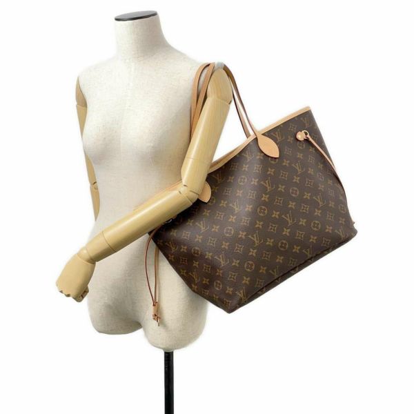 ルイヴィトン トートバッグ モノグラム ネヴァーフルMM ポーチ付き M41177 LOUIS VUITTON ヴィトン バッグ