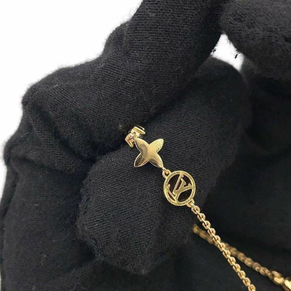 ルイヴィトン ブレスレット ブラスレ・プティ ルイ M00374 LOUIS VUITTON アクセサリー LVサークル ストラス モノグラム・フラワー