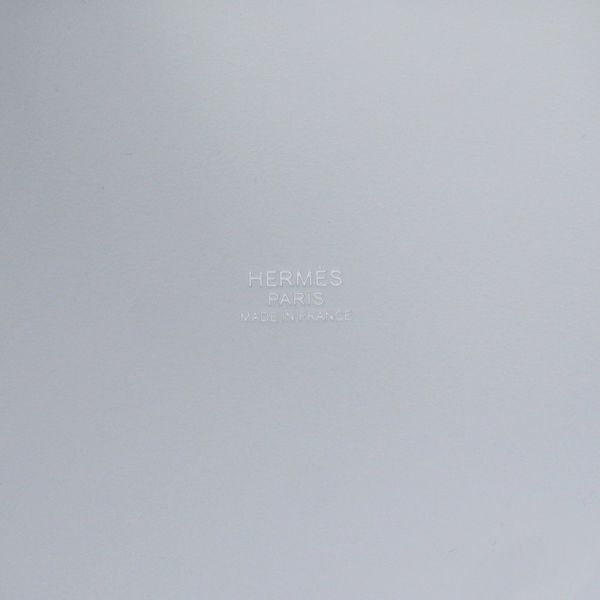 エルメス ハンドバッグ ピコタンロックPM カーゴ グリプラチナ/シルバー金具 トワルゴエラン/スイフト W刻印 HERMES トートバッグ