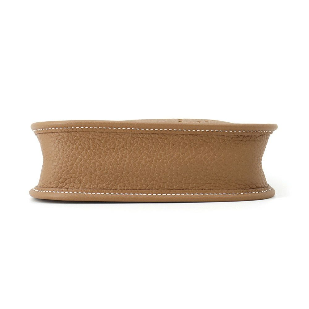 エルメス ショルダーバッグ エブリンTPM 111cm ゴールド/シルバー金具 トリヨンクレマンス W刻印 HERMES Evelyne