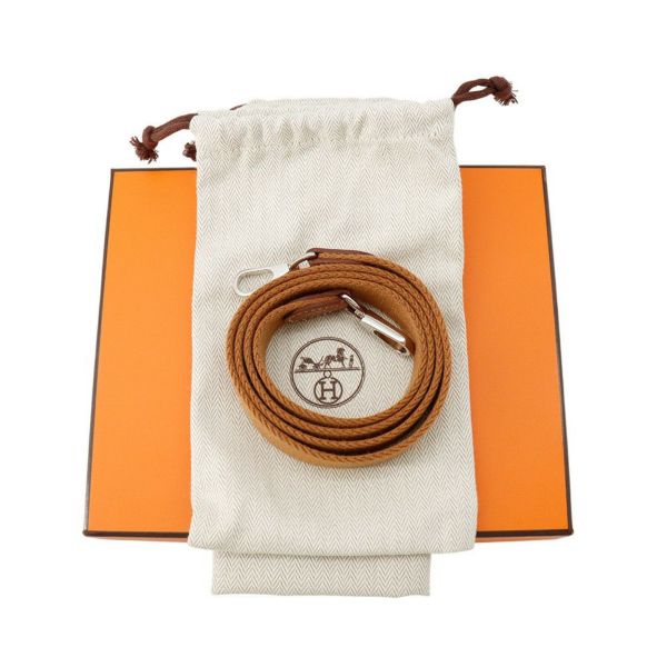 エルメス ショルダーバッグ エブリンTPM 111cm ゴールド/シルバー金具 トリヨンクレマンス W刻印 HERMES Evelyne