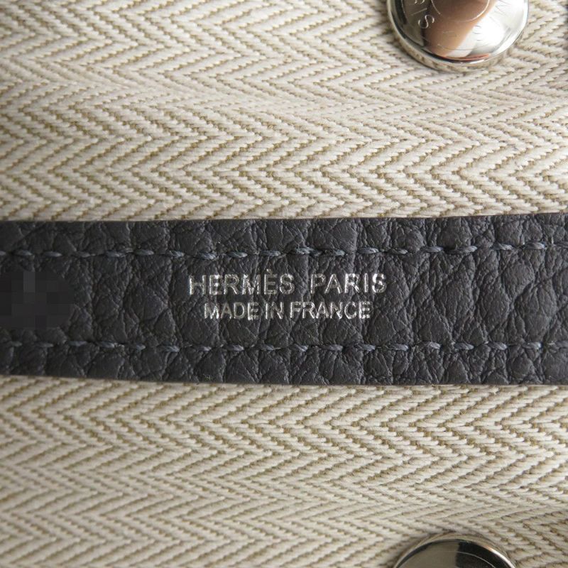 エルメス トートバッグ ガーデンパーティTPM アルドワーズ/シルバー金具 ネゴンダ K刻印 HERMES Garden Party
