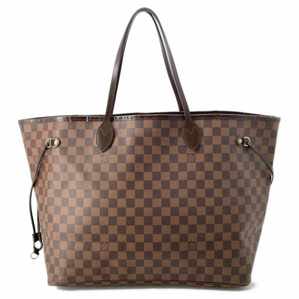 ルイヴィトン トートバッグ ダミエ・エベヌ ネヴァーフルGM N51106 LOUIS VUITTON ヴィトン バッグ