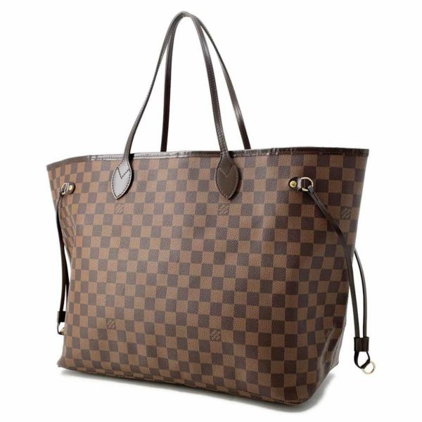 ルイヴィトン トートバッグ ダミエ・エベヌ ネヴァーフルGM N51106 LOUIS VUITTON ヴィトン バッグ