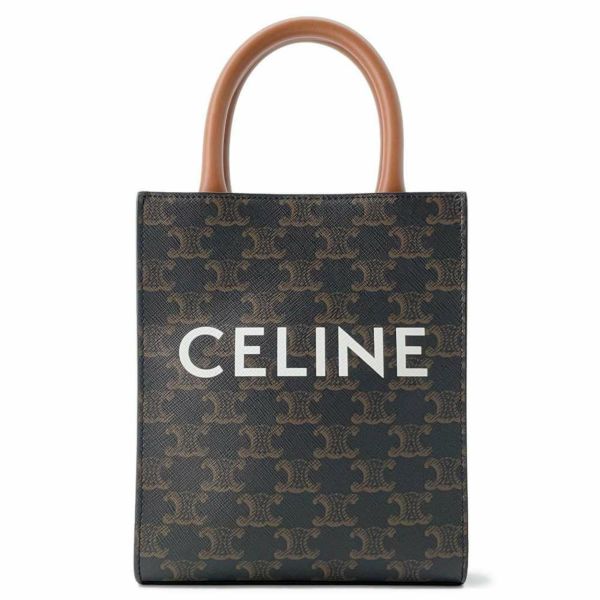 セリーヌ ハンドバッグ トリオンフ ミニ バーティカル カバ 194372 CELINE 2wayショルダーバッグ