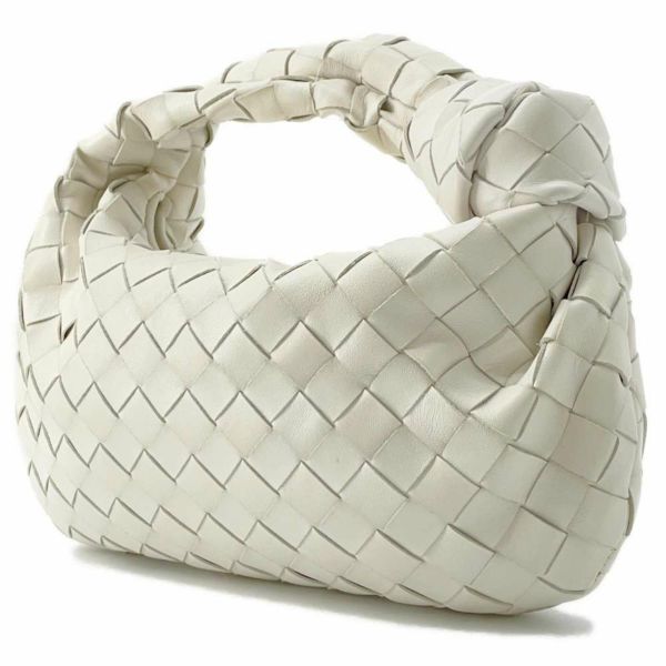 ボッテガヴェネタ ハンドバッグ ザ・ジョディ ミニ 651876 BOTTEGA VENETA イントレチャート 白